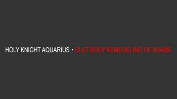 Small Boobs Seikishi Aquarius Chijoku no Nyotai Kaizou | Holy Knight Aquarius - Slut Body Remodeling of Shame - Original Striptease