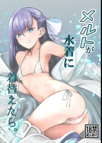 Pov Sex Melt ga Mizugi ni Kigaetara. | What Melt Looks Like in Her Swimsuit. - Fate grand order Rebolando