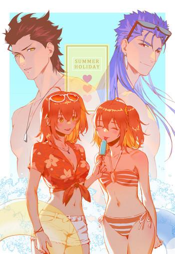 Oral Sex ☆Summer holiday♥ - Fate grand order Girl Fuck
