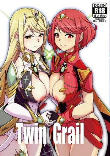 Sex Toys Twin Grail- Xenoblade Chronicles 2 Hentai Cumshot Ass