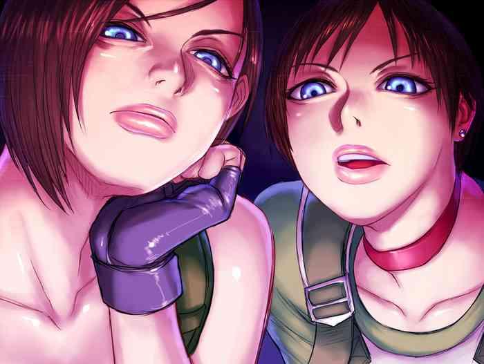 Rope Jill Valentine & Rebecca Chambers - chatroulette - Resident evil Brazzers