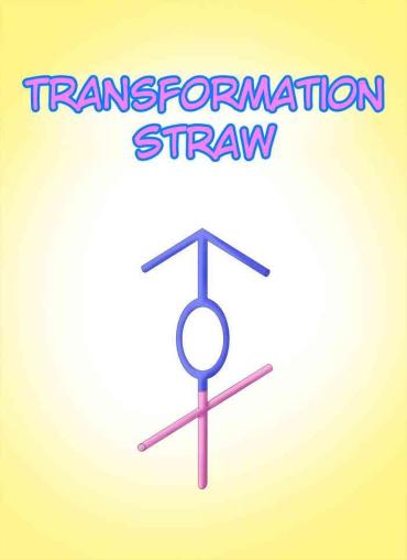 18yo Henshin Straw | Transformation Straw Pokemon Indoor