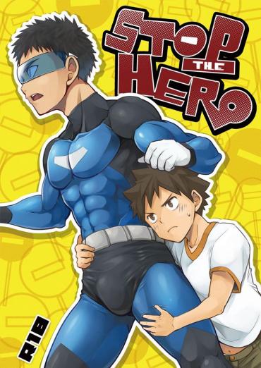 Hot STOP THE HERO- Original Hentai Cum Swallowing