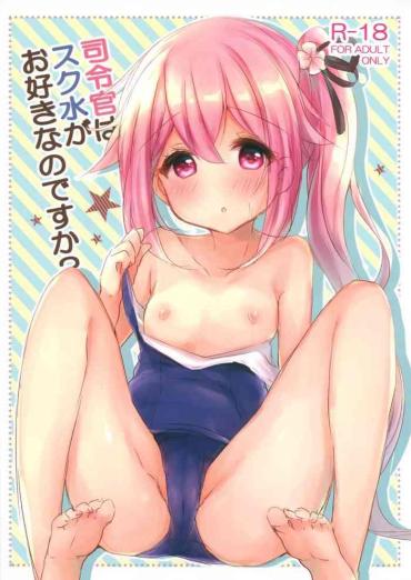 Oral Sex Shireikan Wa Sukumizu Ga Osuki Nano Desu Ka? Kantai Collection Casada
