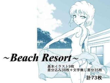 Skype Beach Resort Detective Conan Pictoa