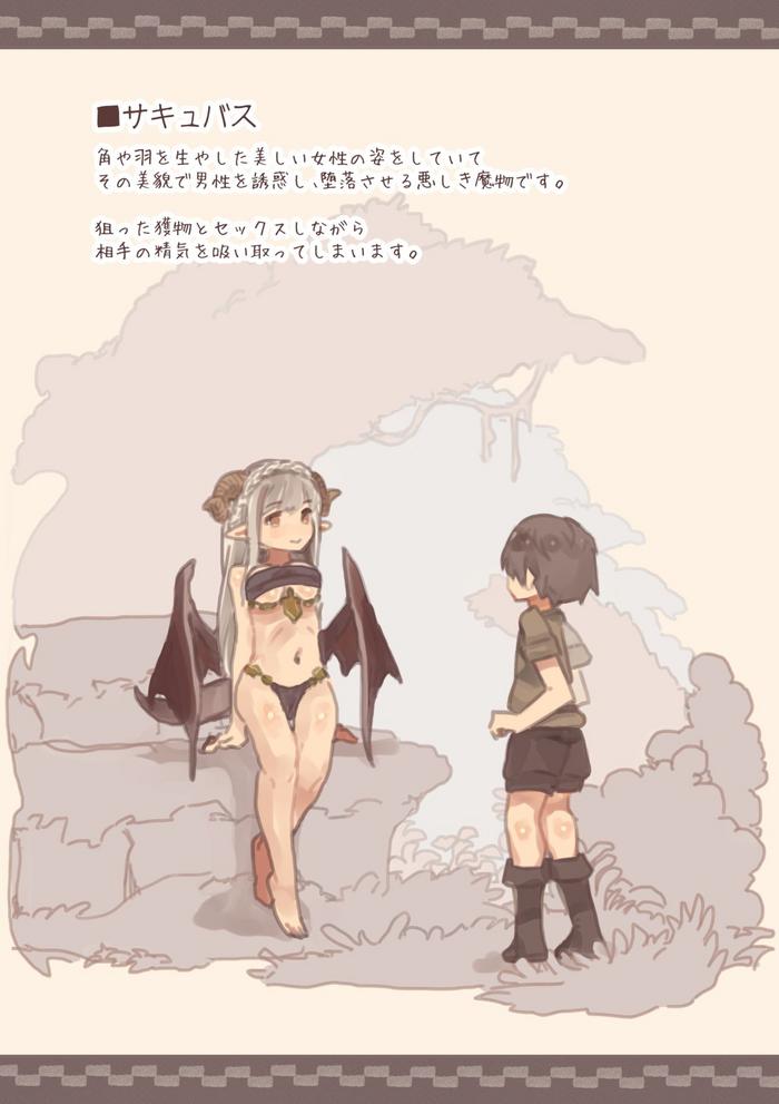 Ftvgirls Mamono Musume ni Okasare Book ～Succubus Banshee Dark Elf Hen～ - Original Por