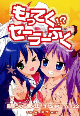 Submissive Motteku Sailer Fuku - Lucky star Jerking