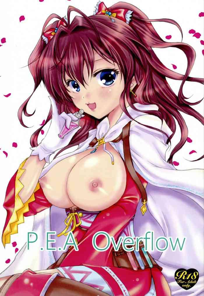 Swallowing P.E.A Overflow - The idolmaster Por