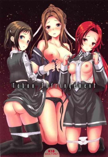 Three Some Kinki Shinpan | Taboo Infringement - Sword Art Online Hentai Threesome / Foursome