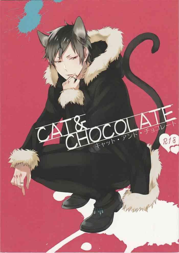 Mediumtits [NiCO (carameluma)] Cat&Chocolate - Durarara doujinshi (Yaoi-Sei) Japanese - Durarara Anal
