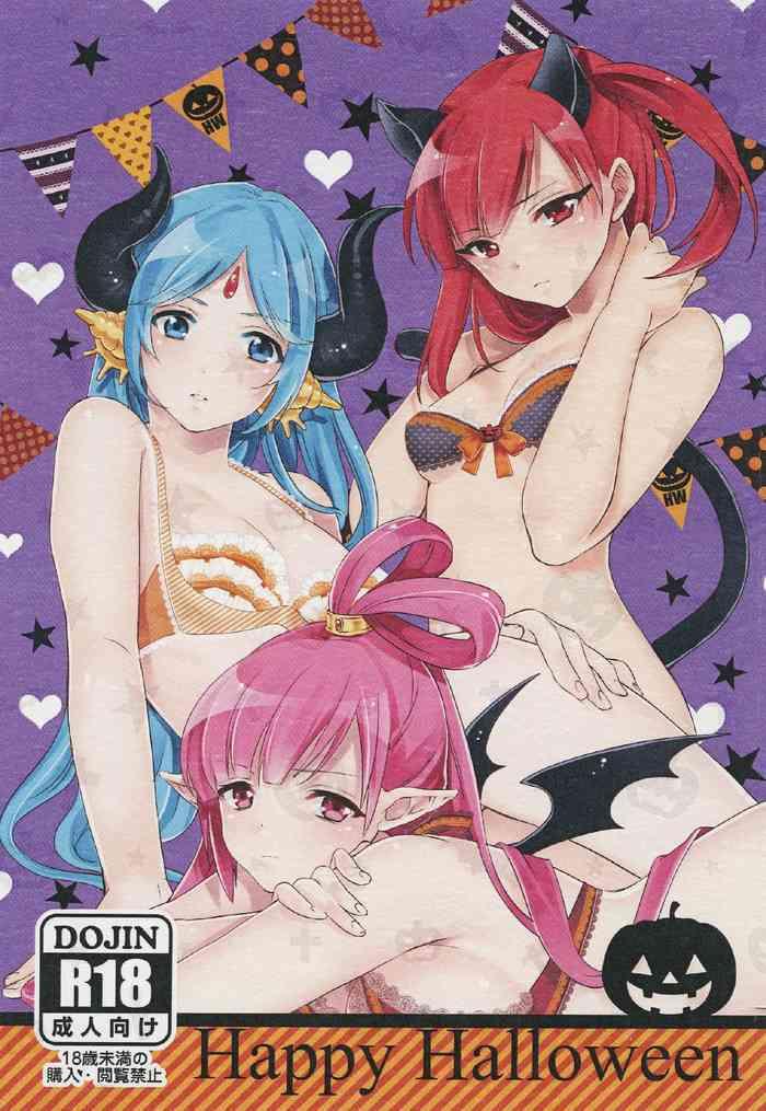 Trio Happy Halloween - Magi the labyrinth of magic Cock