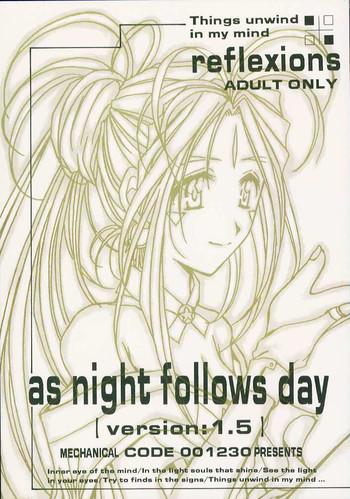  as night follows day version:1.5 - Ah my goddess Off