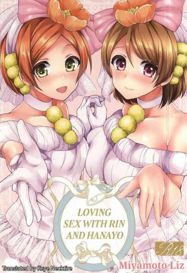 Shy RinPana To Icha Love Ecchi | Loving Sex With Rin And Hanayo- Love Live Hentai Scissoring
