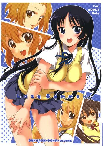 Clothed Sex Lazy Summer - K-on Three Some