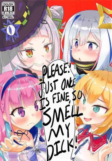 Pink Onegaishimasu Ikkai dake de Ii no de Toriaezu Kaide Kudasai | Please! Just Once Is Fine, So Smell My Dick!- Hololive hentai Demons souls | dark souls hentai Arabic