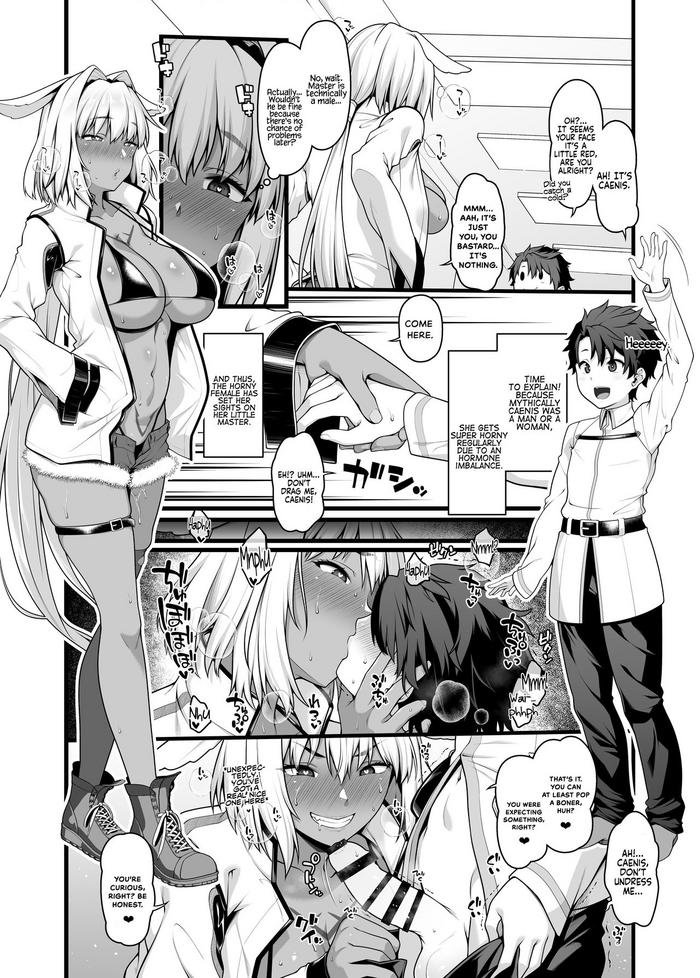 Webcamsex Hatsujouki Caenis ga Shota Guda o Gyaku Rape shichau Manga | A Book in Which Horny Caenis Reverse Raped a Shota Guda - Fate grand order Dick Suck