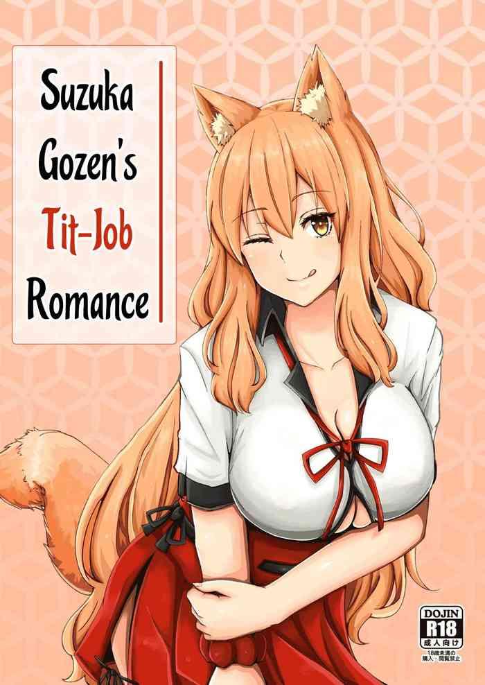 Fishnets Suzuka Momiji Awase Tan | Suzuka Gozen's Tit-Job Romance - Fate grand order Camsex