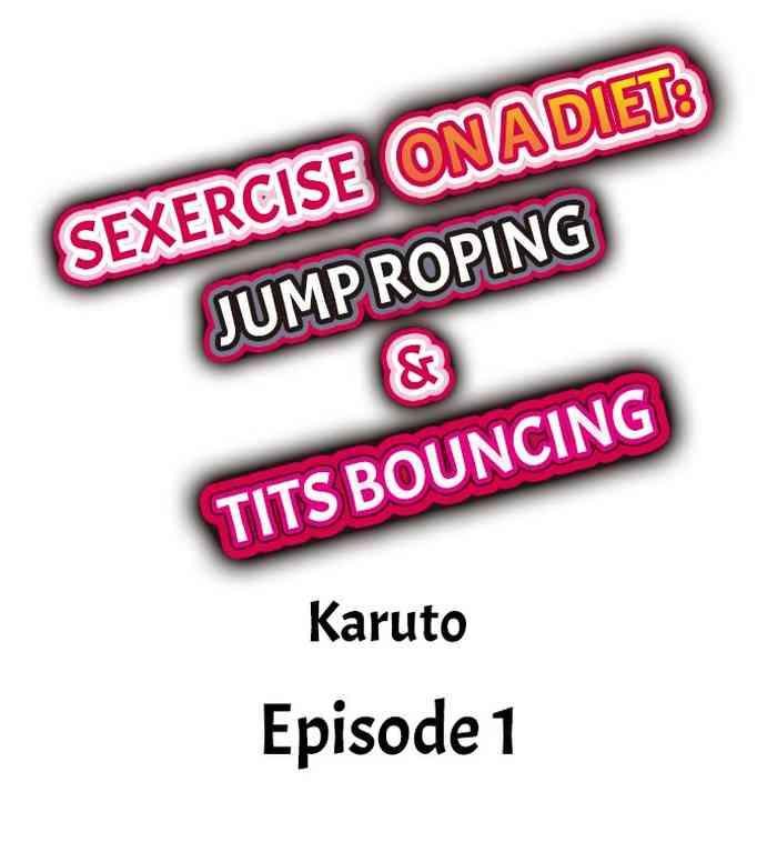 Real Couple Sexercise on a Diet: Jump Roping & Tits Bouncing - Original Mamada