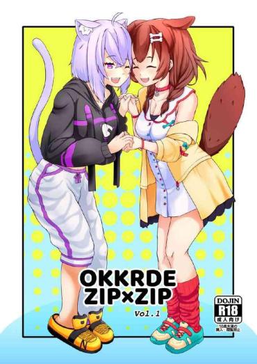 Three Some OKKRdeZIPZIP! Vol.1- Hololive hentai KIMONO