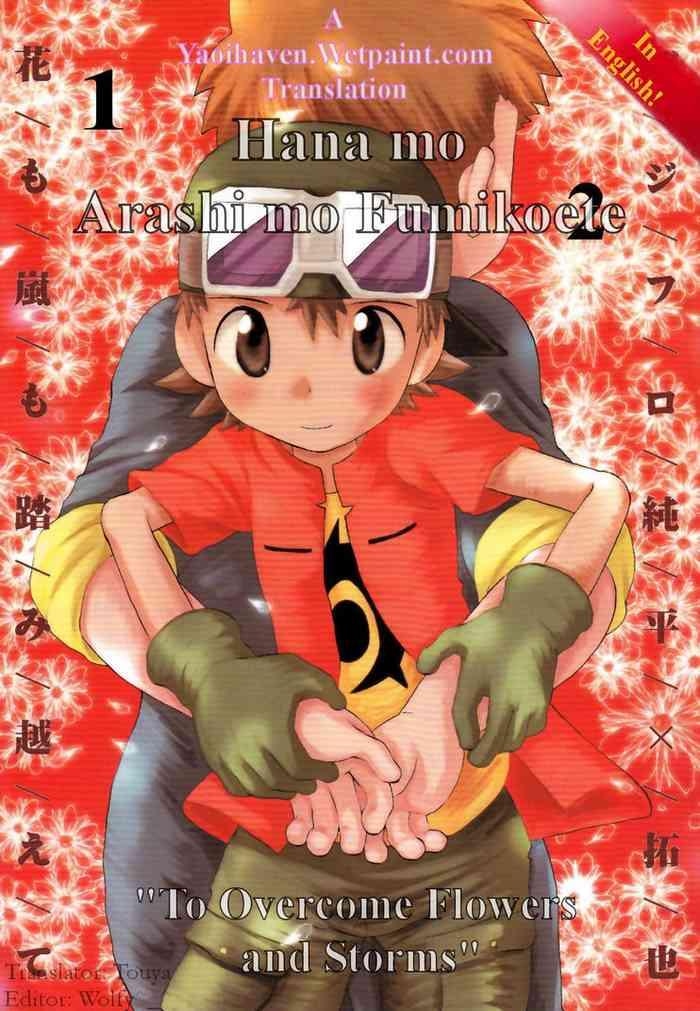 Ebony Hana mo Arashi mo Fumikoete | To Overcome Flowers and Storms - Digimon frontier Italian