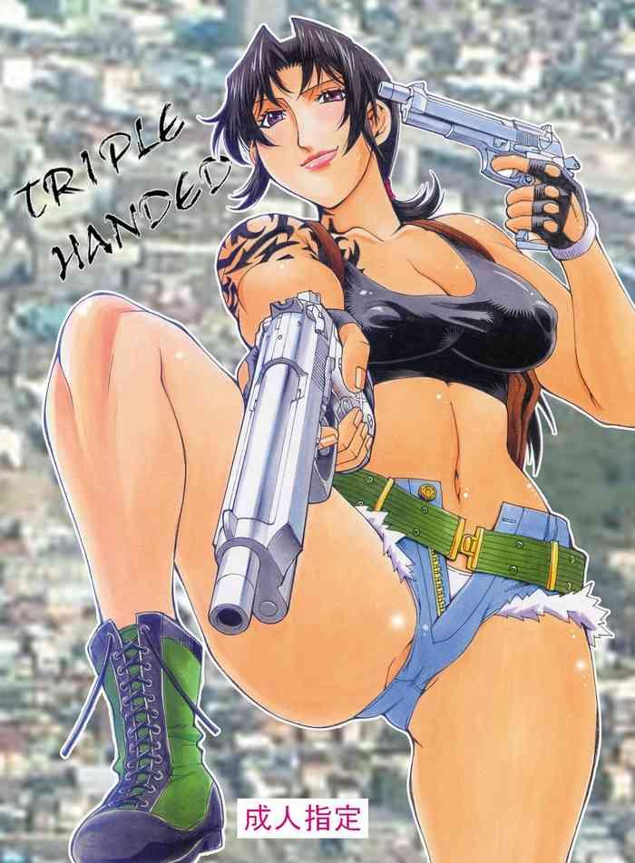 Brazzers TRIPLE HANDED - Black lagoon Asstomouth
