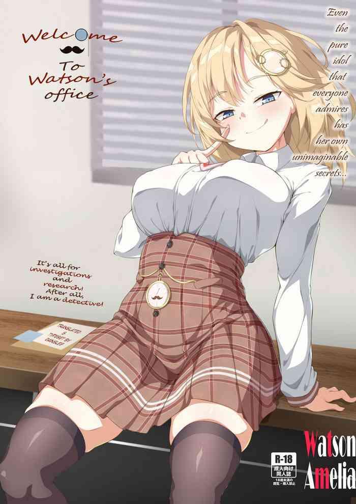 Lez Hardcore Welcome to Watson's office! - Hololive Bigbooty
