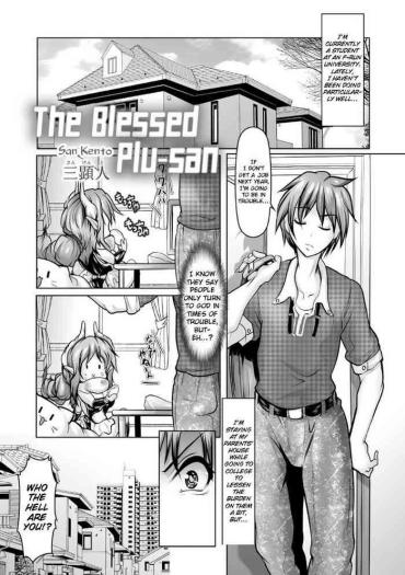 Maledom [San Kento] Koufuku no Plu-san | The blessed Plu-san (Jikan o Tomete Sekuhara Tengoku) [English] [ChoriScans] Gay Cash