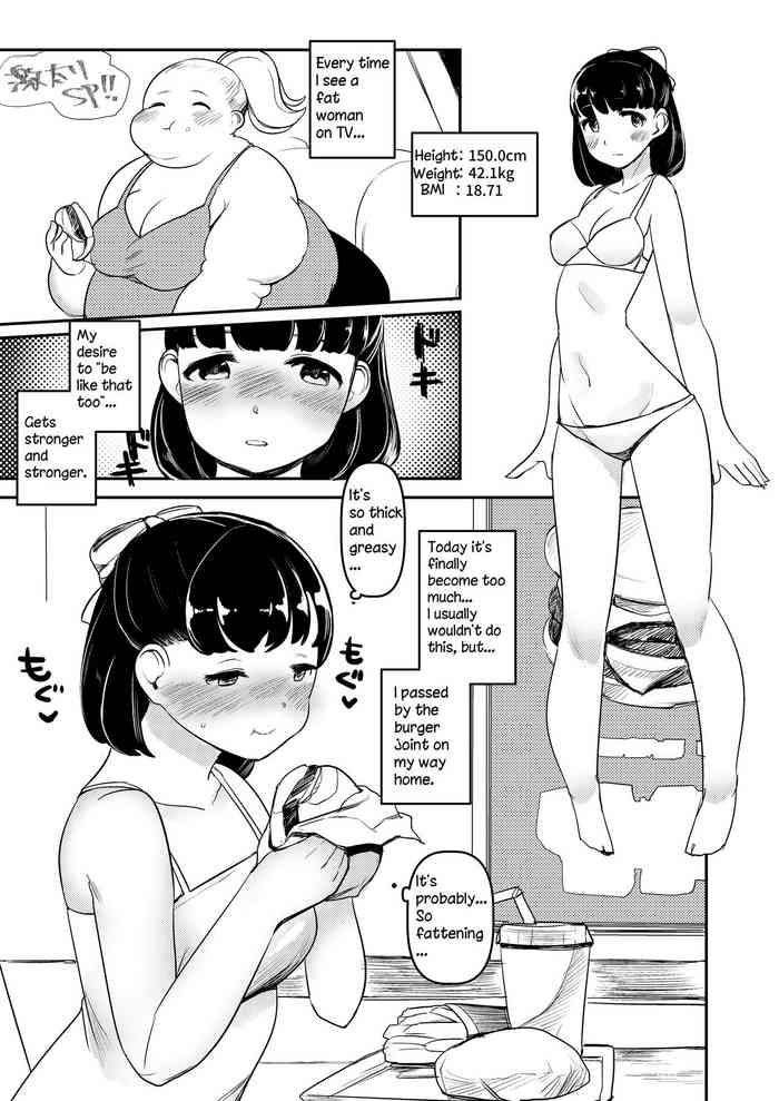 Sub Ayano's Weight Gain Diary Step Sister