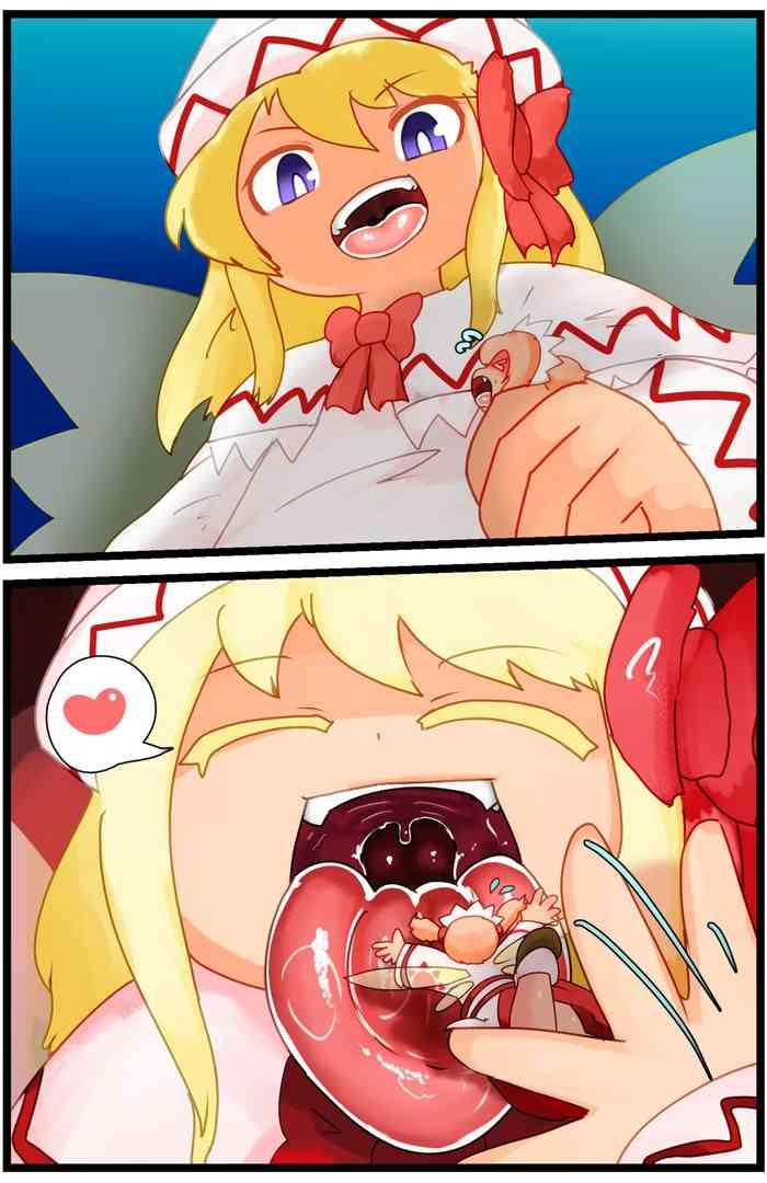 High Heels Lily White eating Sunny Milk - Touhou project Pussy Sex