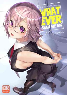 Aunty From Here On Senpai, Whatever Shall We Do? - Fate grand order Petite Teen