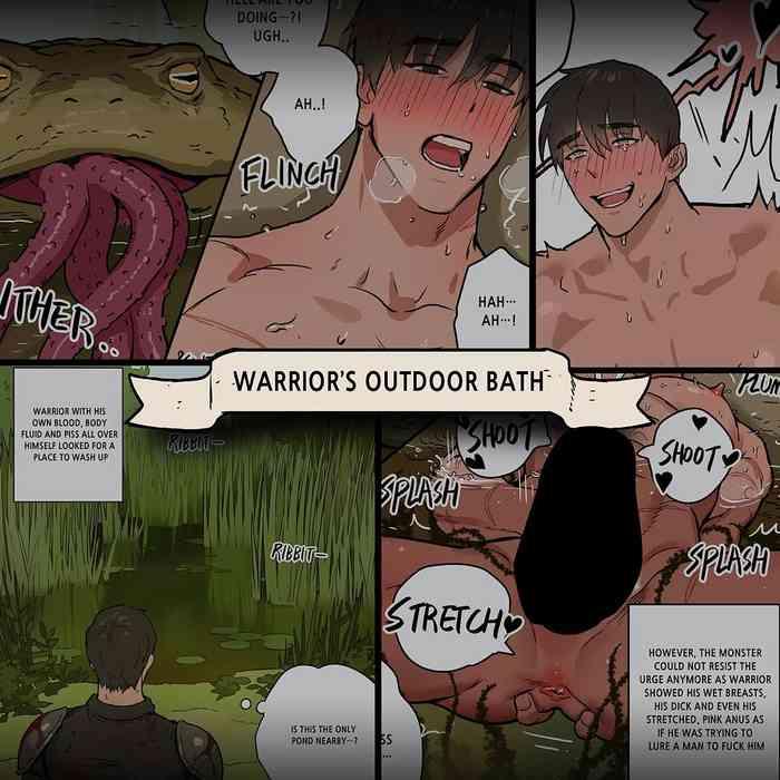 Beard Yuusha-sama no Rotenburo | Warrior's Outdoor Bath Free Fuck