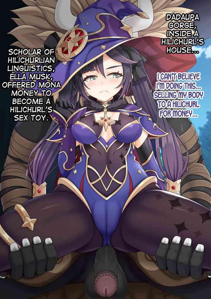 Milf Mona's Quest to Sell Her Body to Hilichurl- Genshin impact hentai Interview