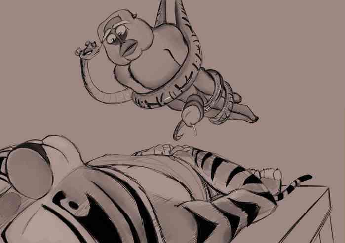 Toes Marter viper- Kung fu panda hentai Huge Boobs
