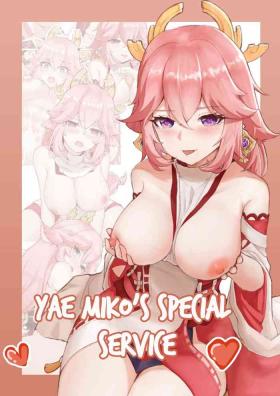 Pure 18 Yae Miko's special service- Genshin impact hentai Culonas