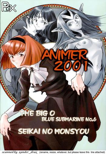 Camgirls Animer 2001 - Banner of the stars The big o Blue submarine no. 6 Kissing