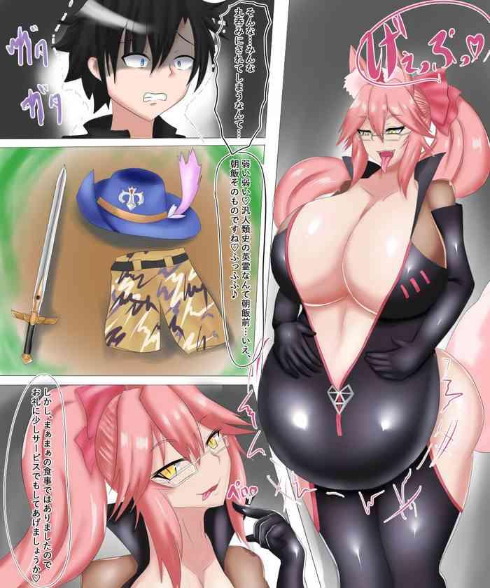 Sentando Koyanskaya Swallowing Cartoon - Fate grand order Ninfeta