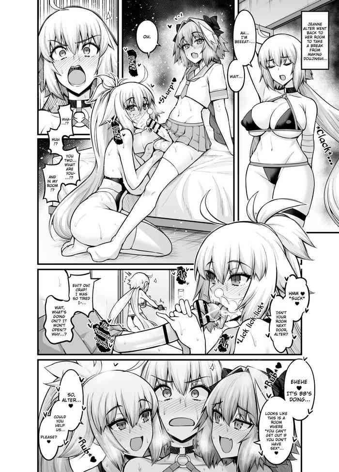 Cocksucking Jeanne Alter in Sex shinai to Derarenai Heya - Fate grand order Sextoy