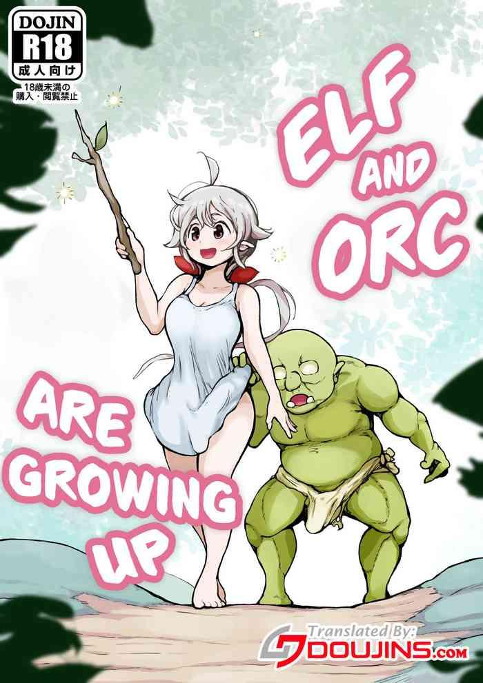 Nude Elf to Orc no Otoshigoro | Elf And Orc Are Growing Up - Original Sucking