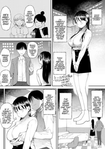 Cock Sucking NTR Seiheki no Kanojo no Tame ni Sex Friend wo Sagasu Joshi Daisei-chan- Original hentai Ffm