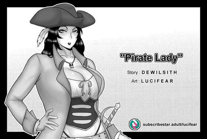 First Time Pirate Lady - Original And