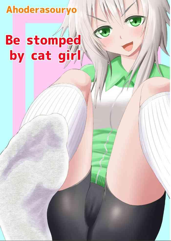 NekoBe stomped by cat girl