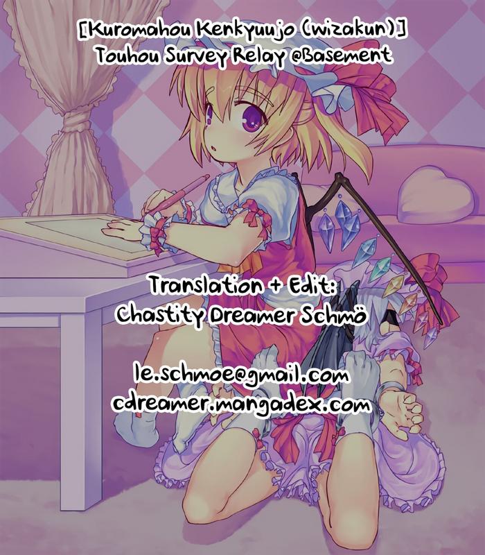 Stepfather Touhou Survey Relay @Basement - Touhou project Asians
