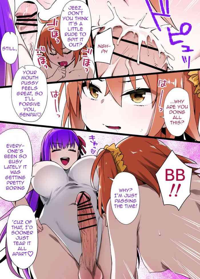 Sex Massage A manga where Futanari BB brainwashes Chaldea - Fate grand order Rough Sex