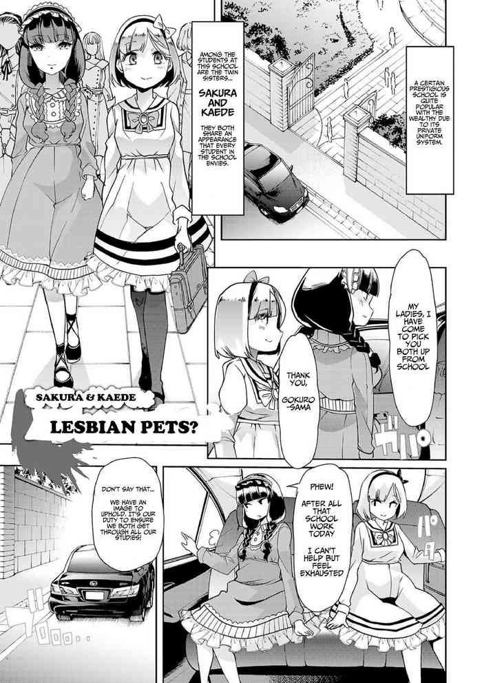 Groping Sakura & Kaede: Lesbian Pets? - How do you like Diaper girl? Blowing