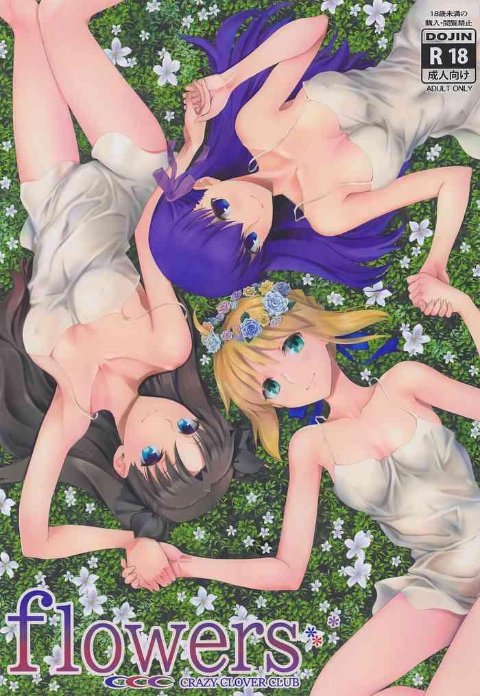 3some flowers - Fate stay night Fishnet