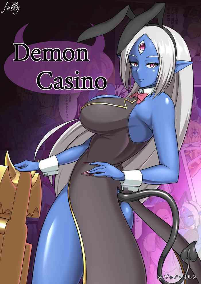 Shaved Pussy Demon Casino Tanga