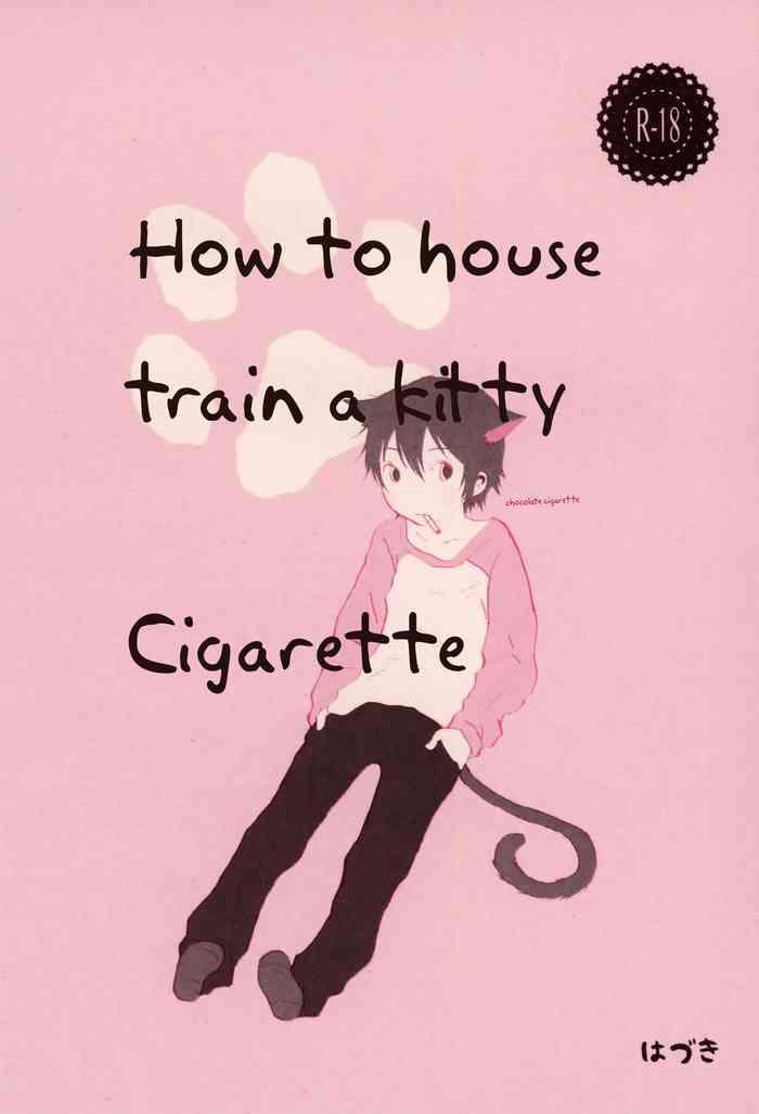 Sexy Girl Sex Heya o Yogosu Neko no Shitsukekata Cigarette | How to house train a kitty + Cigarette - Boku dake ga inai machi | erased Pick Up