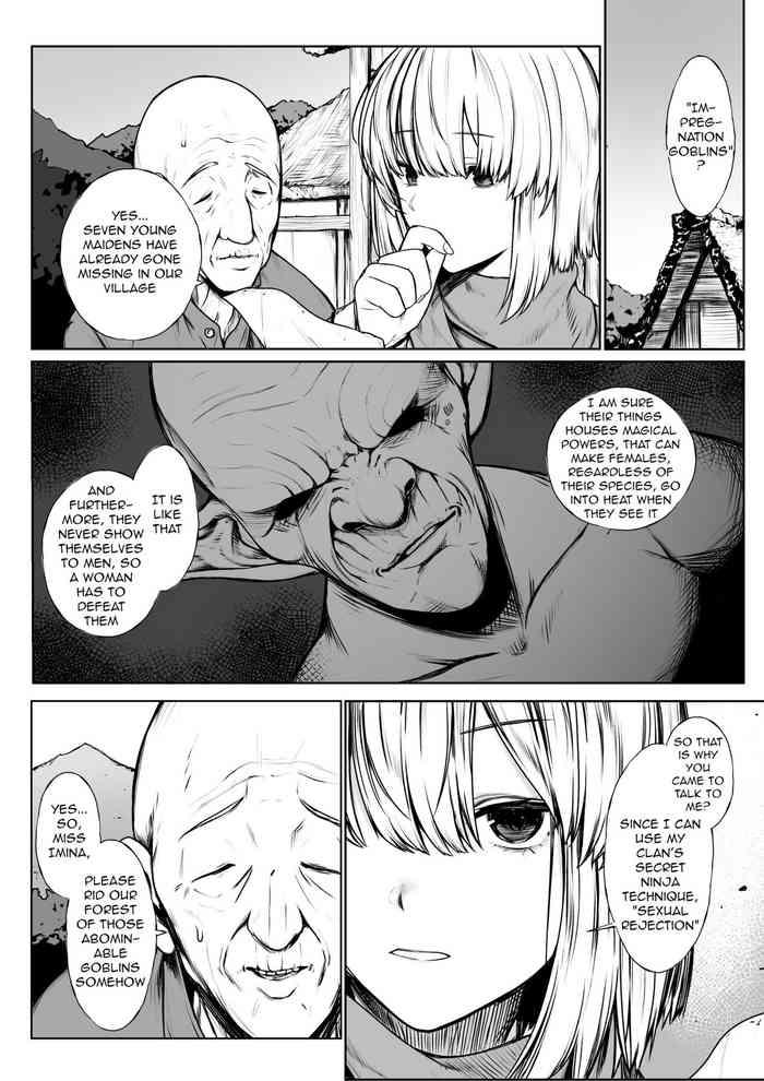 Pee Kunoichi ga Goblin ni Makechau Hanashi | The Story Of The Female Ninja Succumbing To Goblins - Original Girlnextdoor