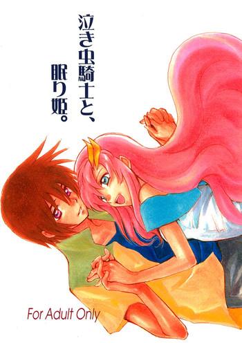 Tites Nakimushi Kishi to, Memuri Hime. - Gundam seed Girl Sucking Dick
