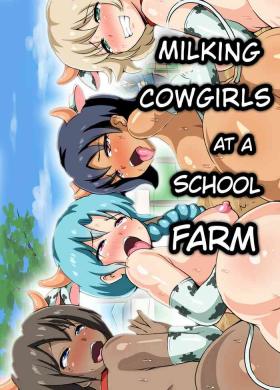 Milking Cowgirls at a School Farm